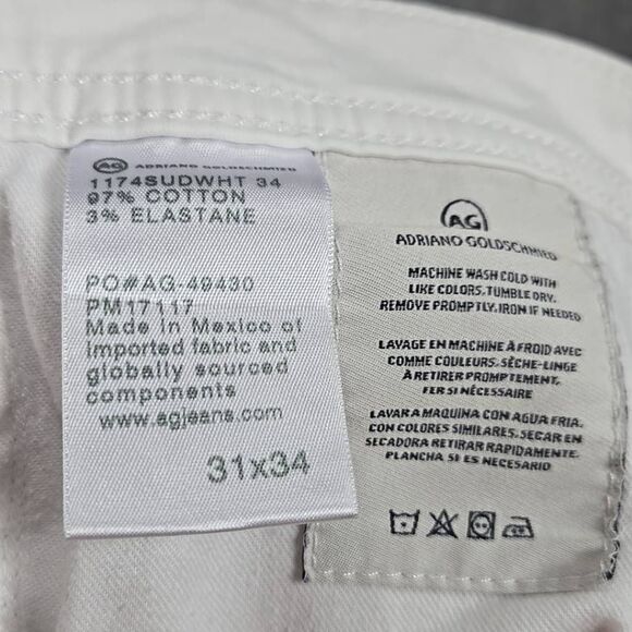 Adriano Goldschmied AG Everett Jeans 31x34 (Fits 32x30) Tailored Leg - Picture 11 of 12